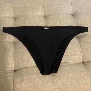 black aerie bikini bottoms
